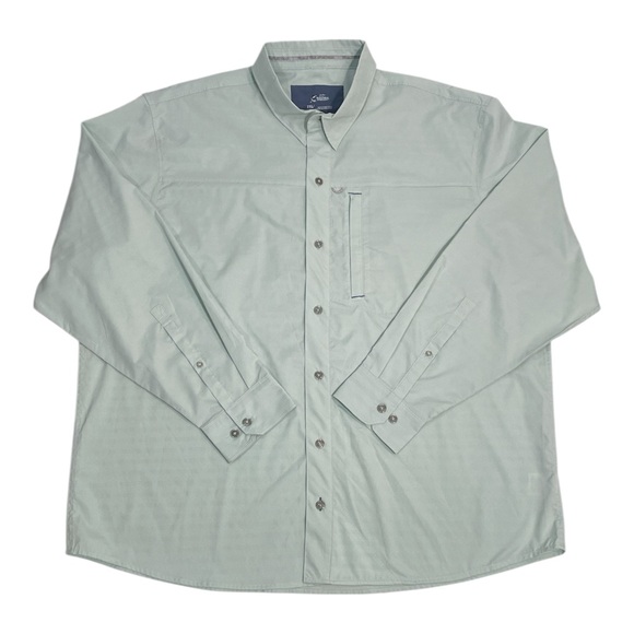 World Wide Sportsman 3D Cool Seacrest Long-Sleeve Button-Down Shirt - Picture 4 of 9